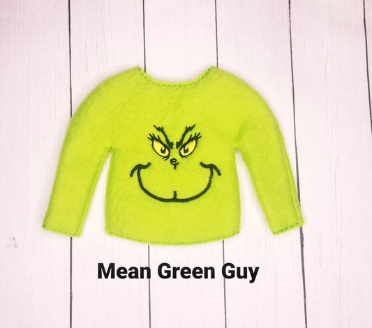 Grinch Elf Sweater