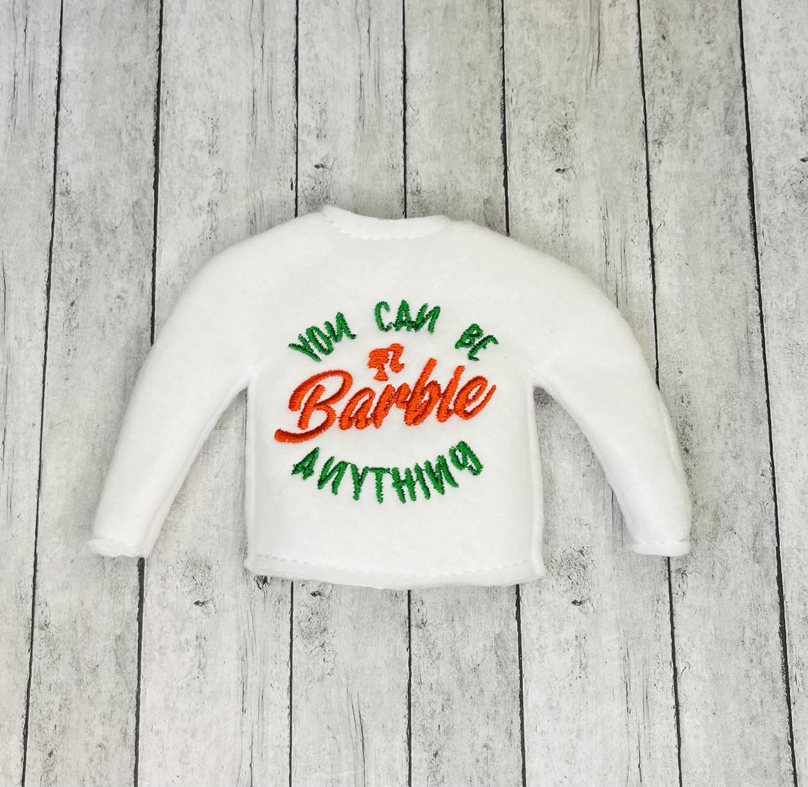 You Can Be Barbie Girl Elf Sweater