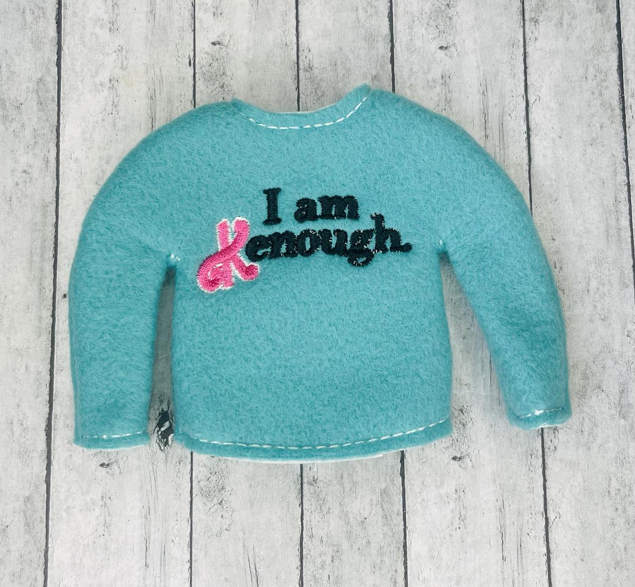 I am enough Barbie Girl Elf Sweater