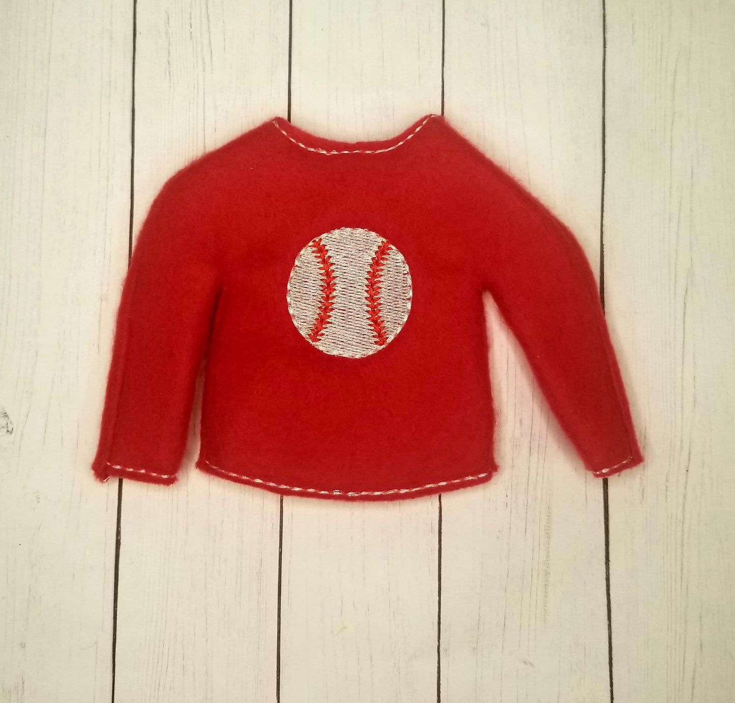 Baseball Elf Sweater