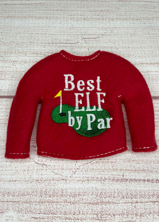 Best Elf By Par Elf Sweater