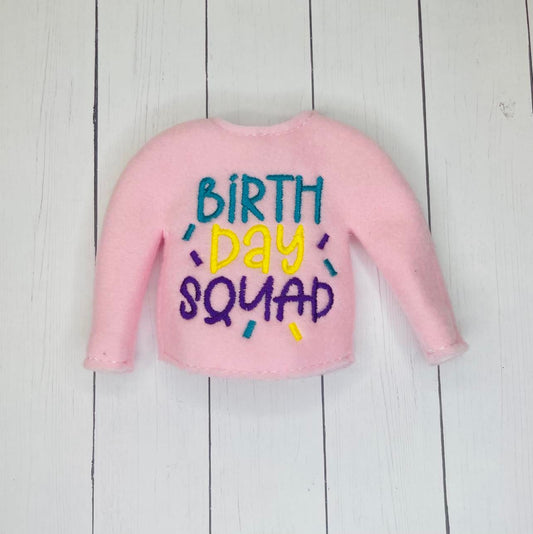 Birthday Squad Elf Sweater