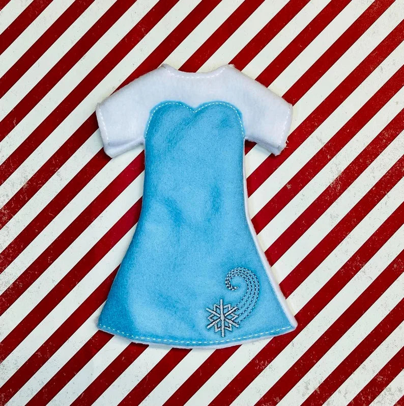 Snowflake Dress Elf Sweater