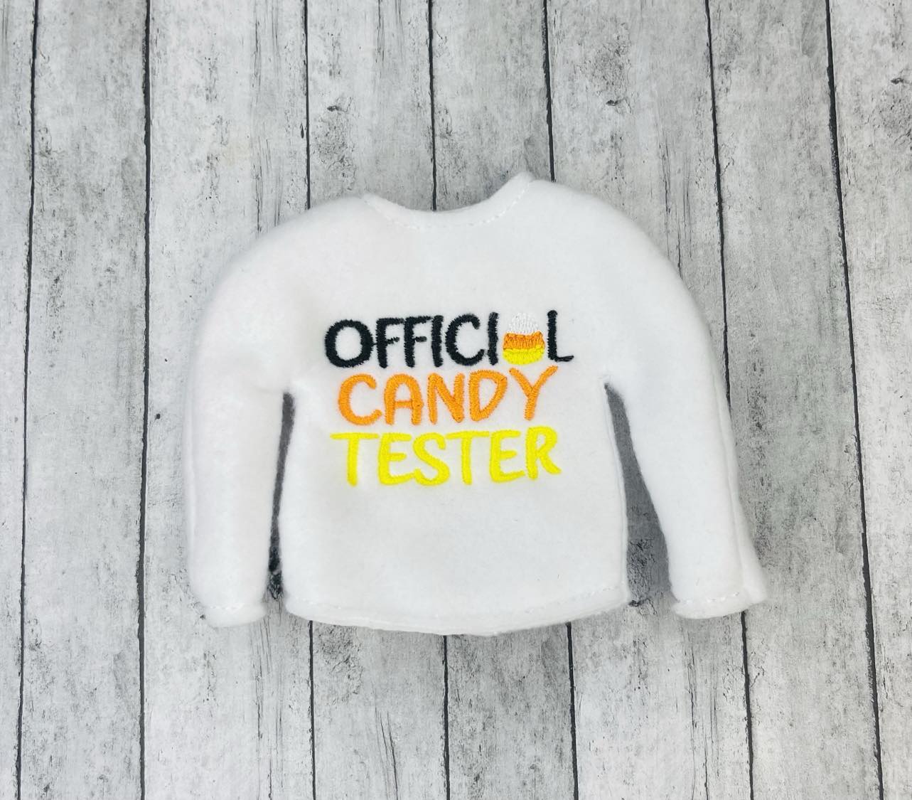 Official Candy Tester Elf Sweater