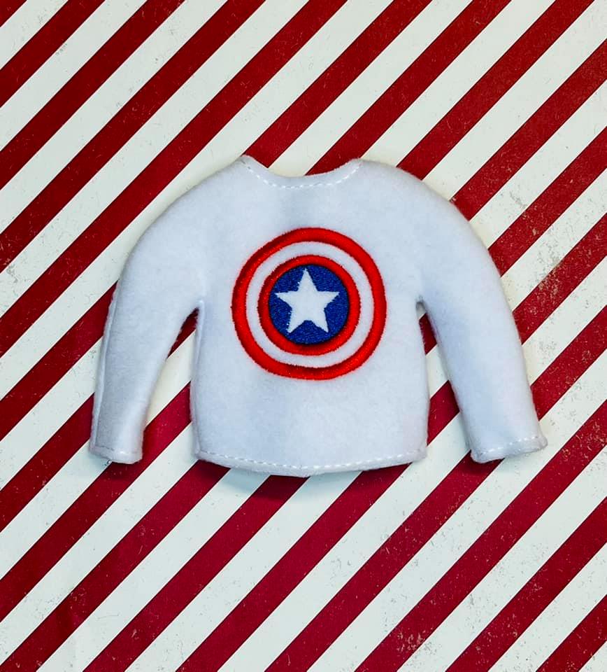 Captain America Elf Sweater