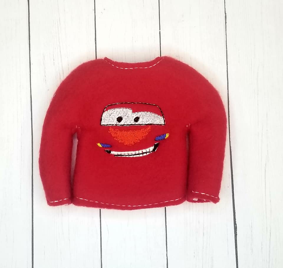 Cars Elf Sweater