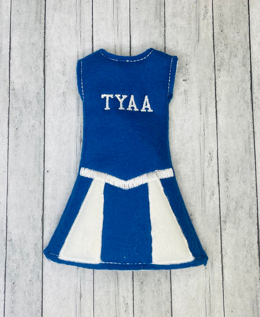 Personalized Cheerleader Elf Sweater