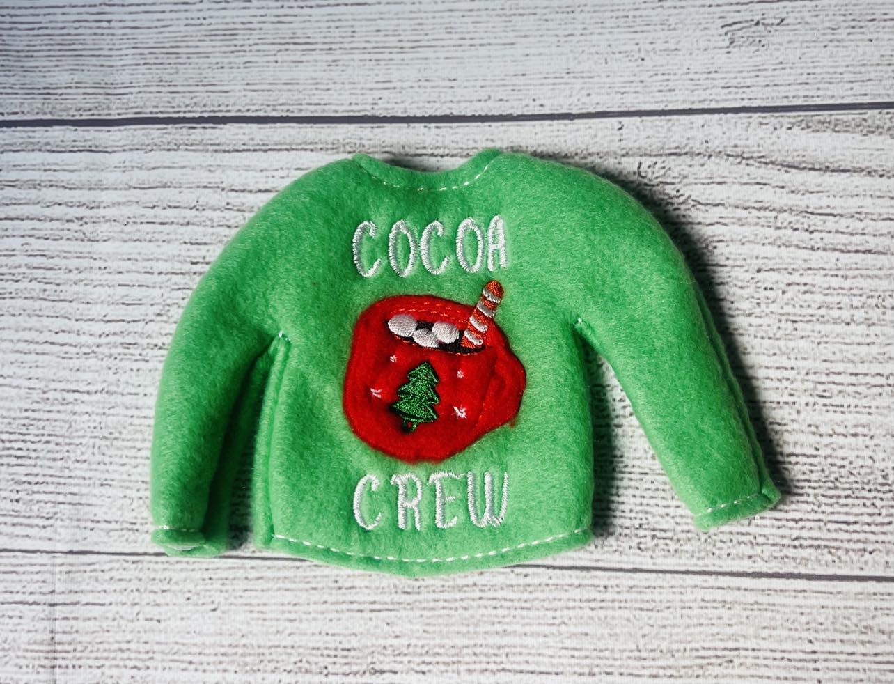 Cocoa Crew Elf Sweater