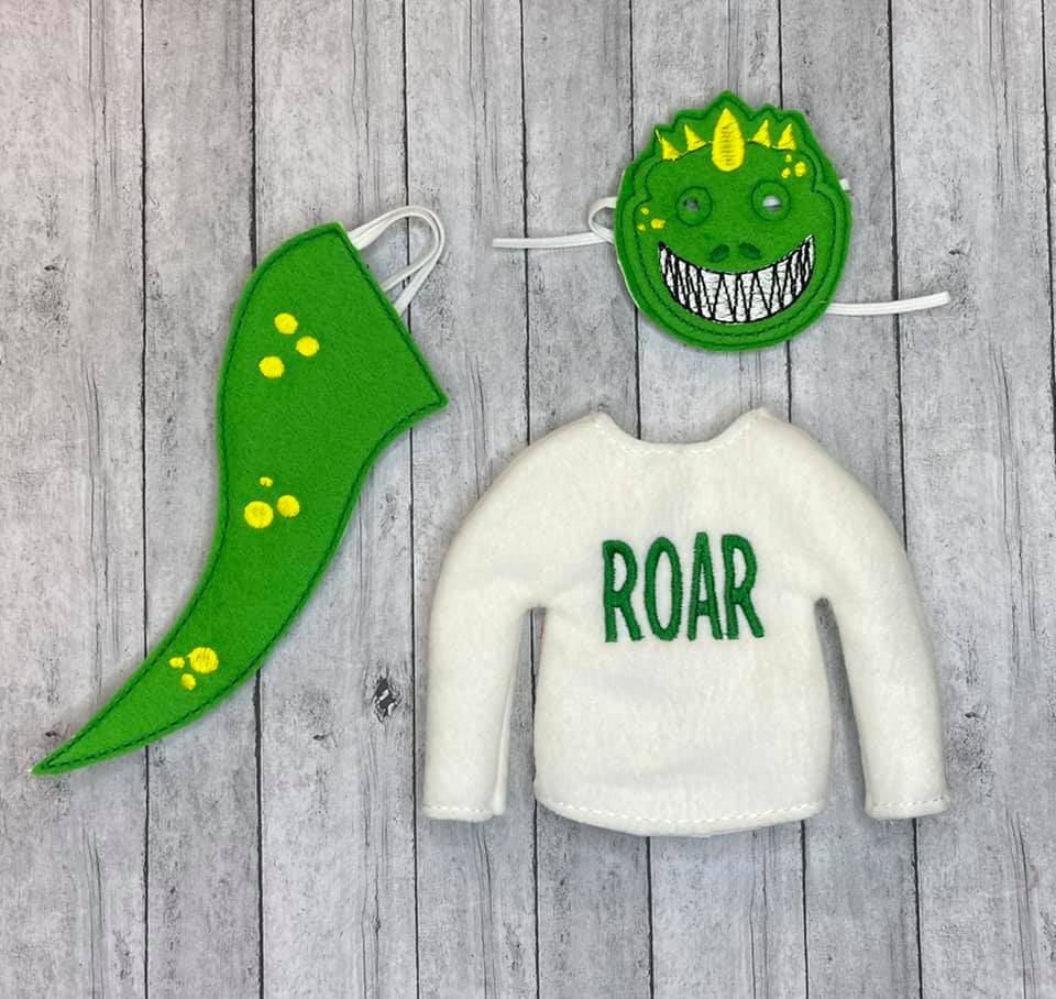 Dinosaur Elf Sweater