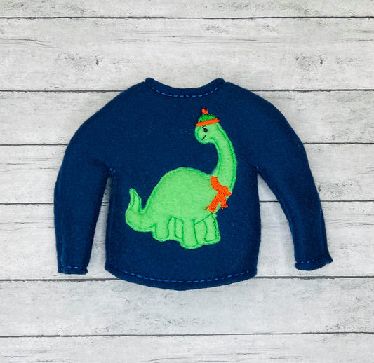 Dinosaur Elf Sweater