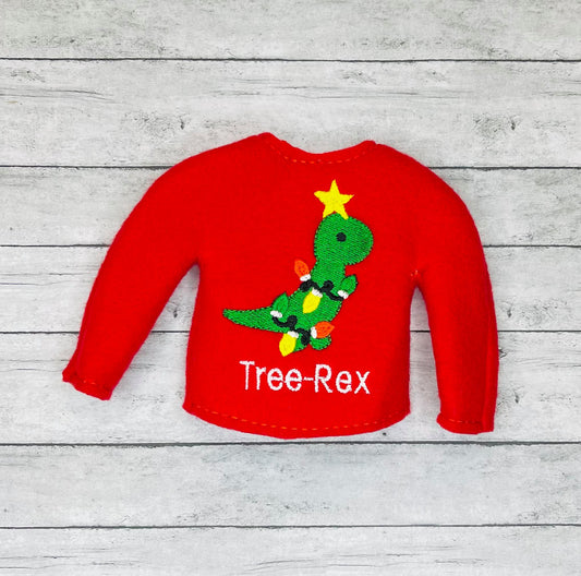 Tree Rex  Elf Sweater