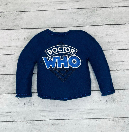 Dr Who Elf Sweater