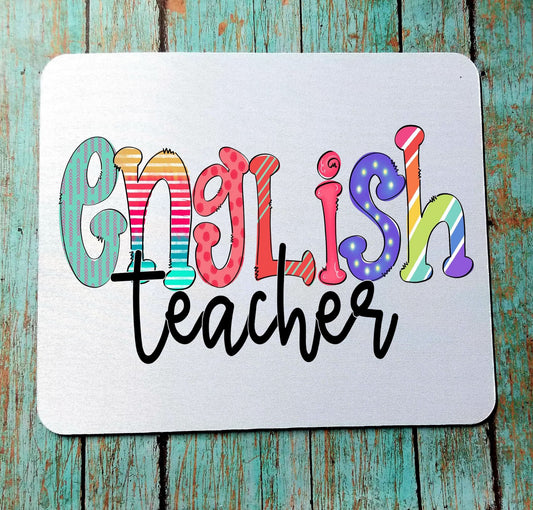 English Teacher Mouse Pad