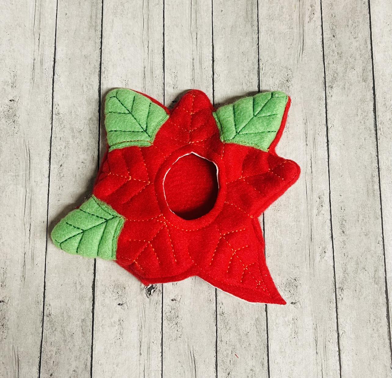 Poinsettia Elf Sweater