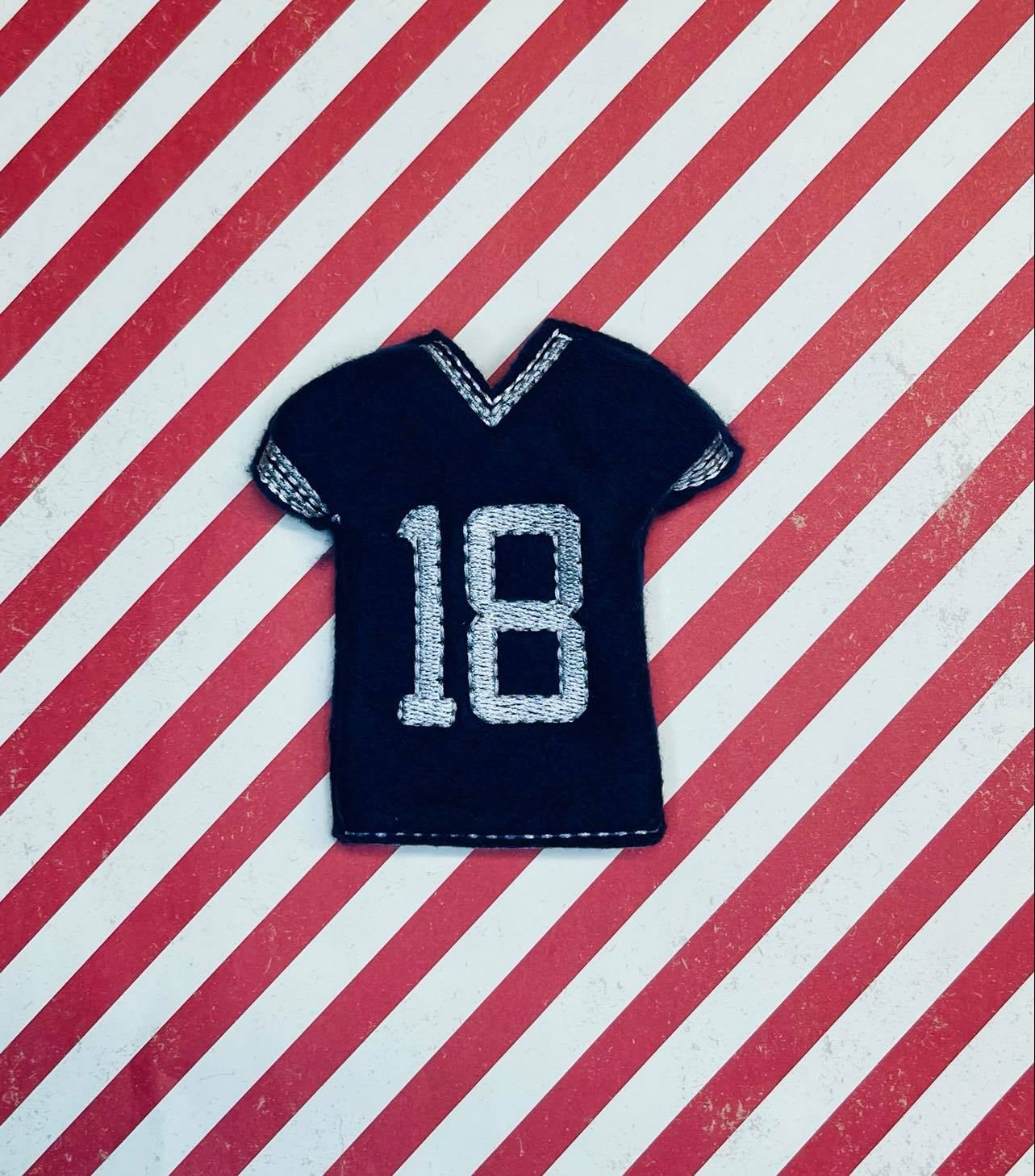 Football Jersey Elf Sweater