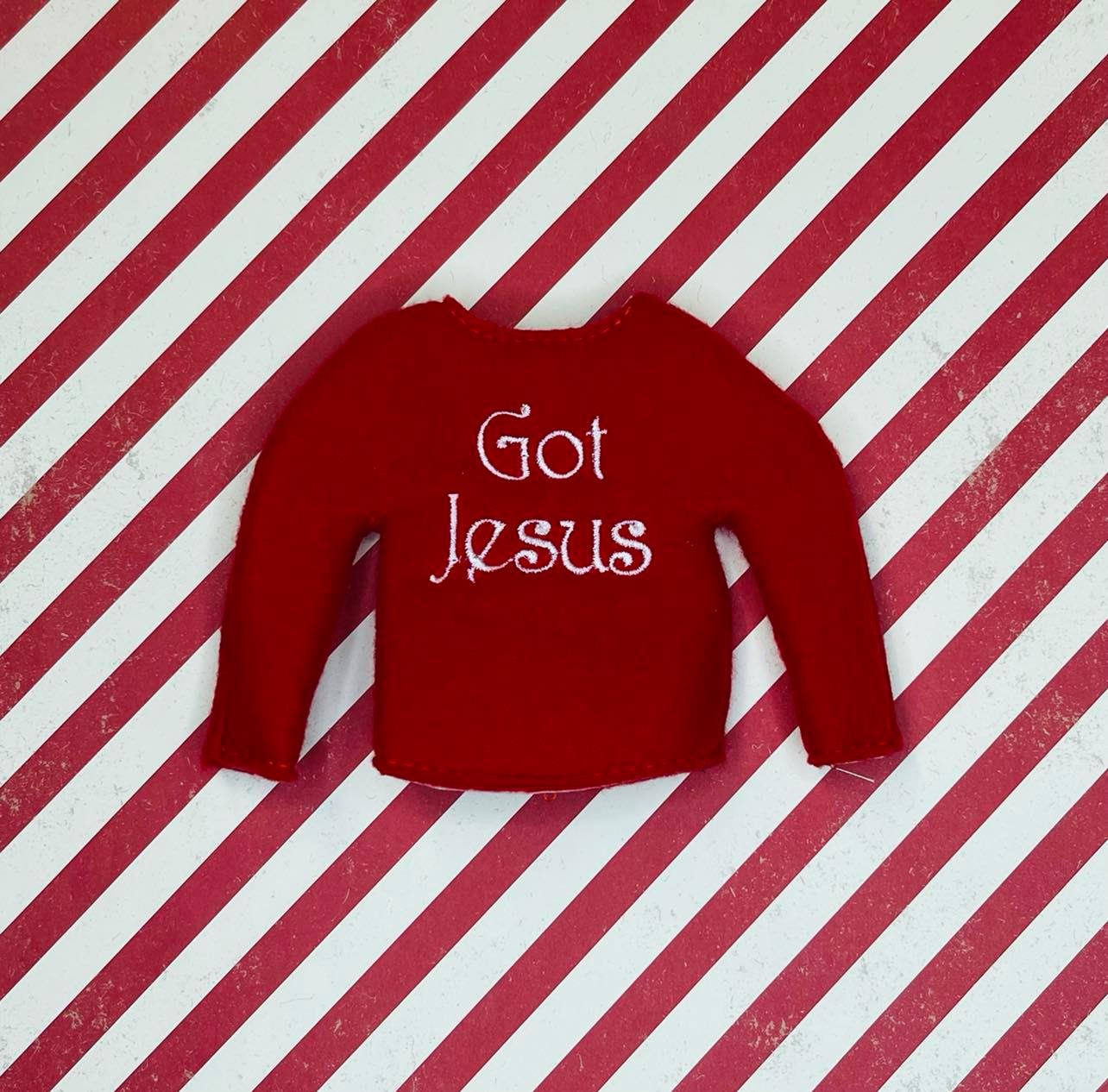 Got Jesus Elf Sweater