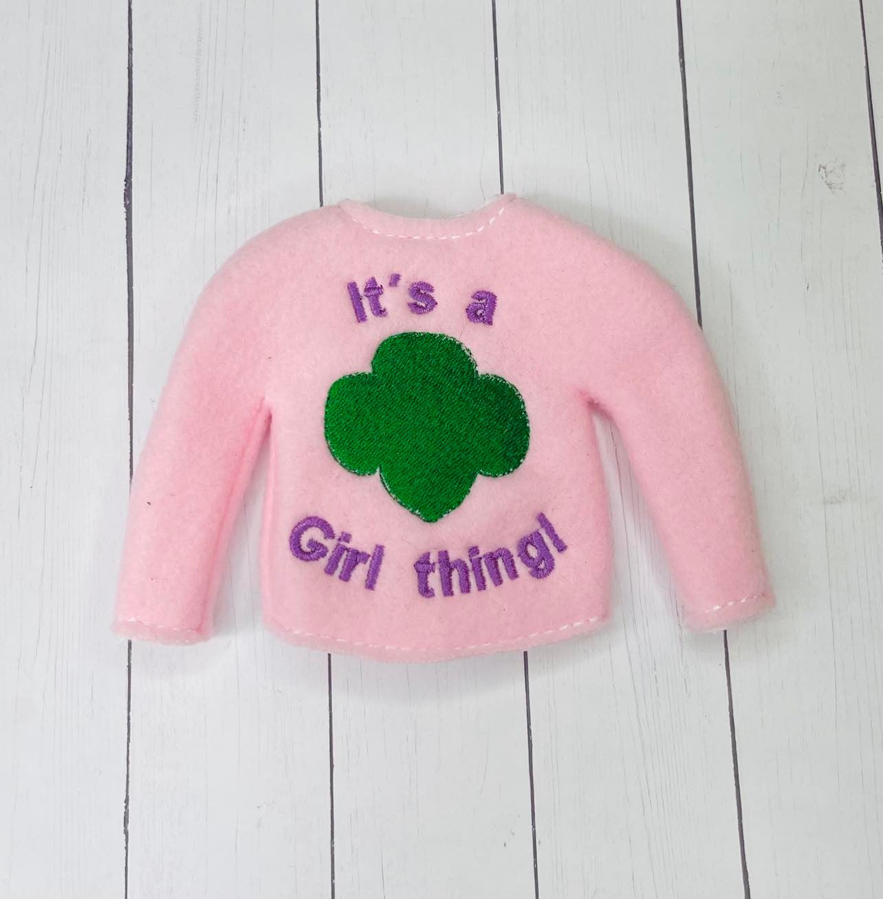 Girl Scout Elf Sweater