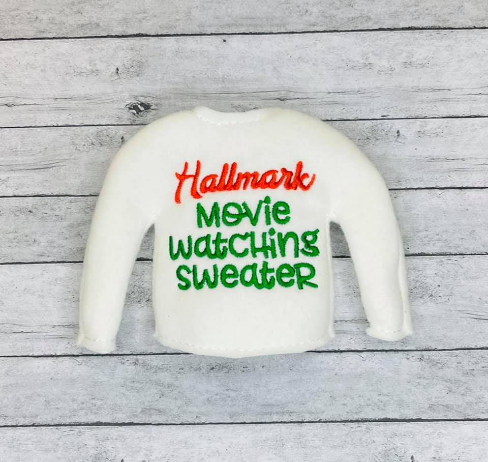 Hallmark Christmas Watching Elf Sweater