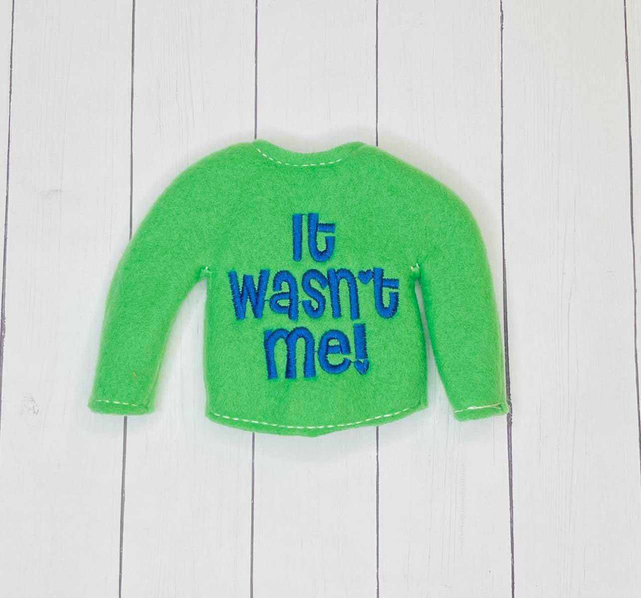 It Wasn't Me Elf Sweater