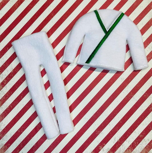 Karate Suit Elf Sweater