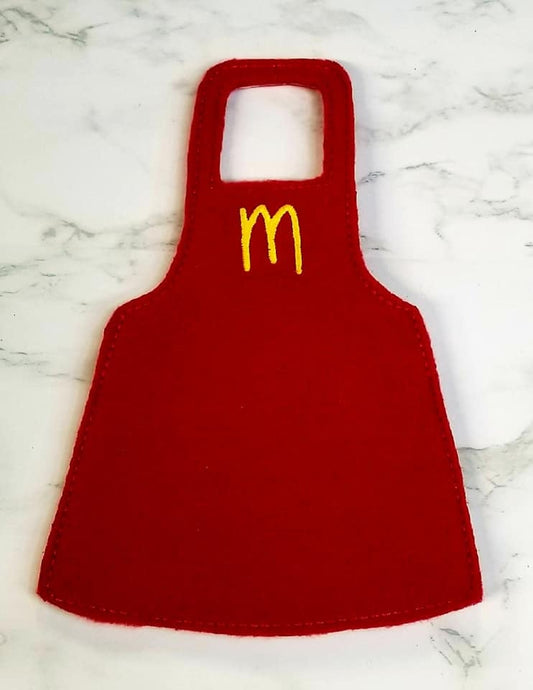 McDonalds Apron Elf Sweater