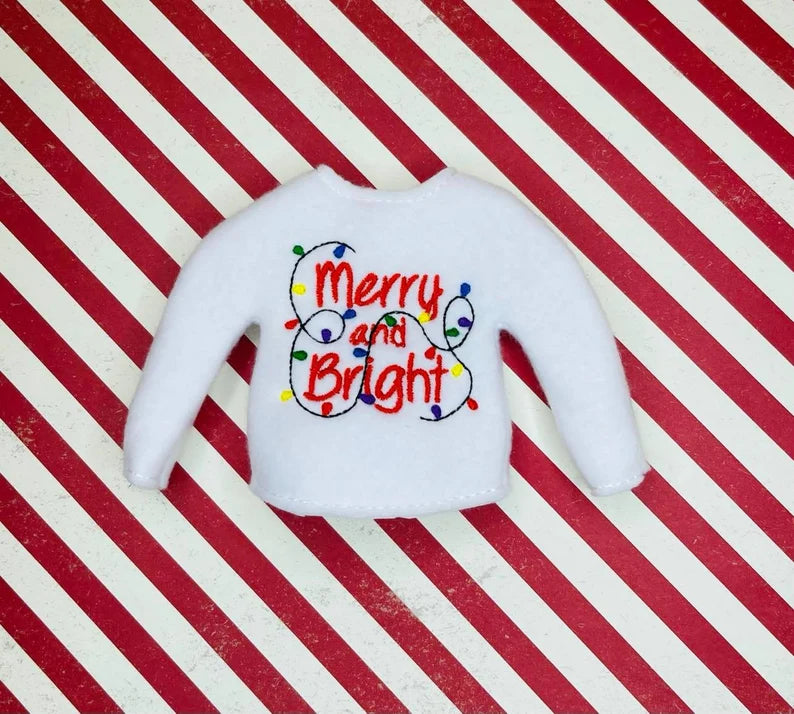 Merry and Bright Elf Sweater