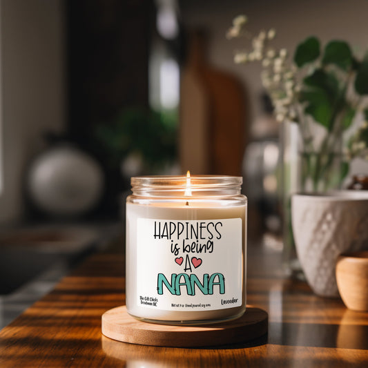 Happiness Is Being A Nana Candle