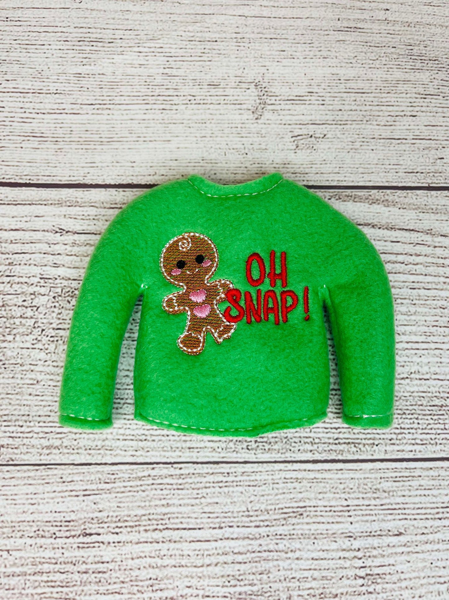 Oh Snap Elf Sweater