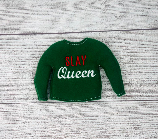 Slay Queen Elf Sweater