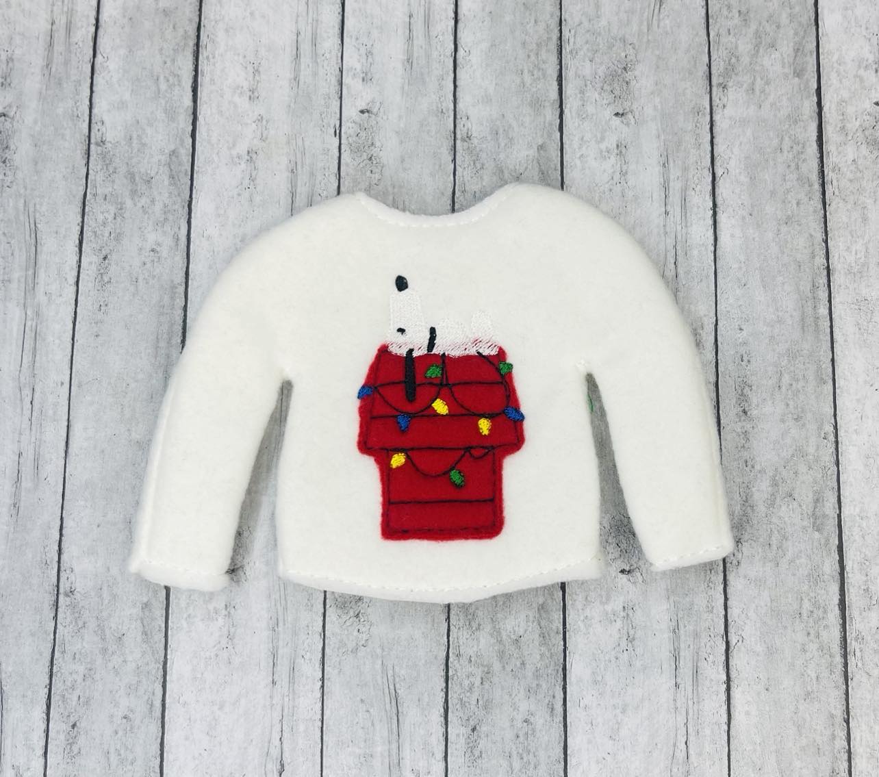 Snoopy Elf Sweater