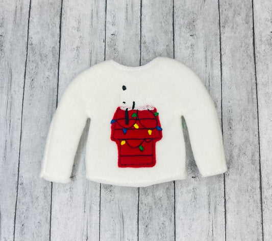 Snoopy Elf Sweater