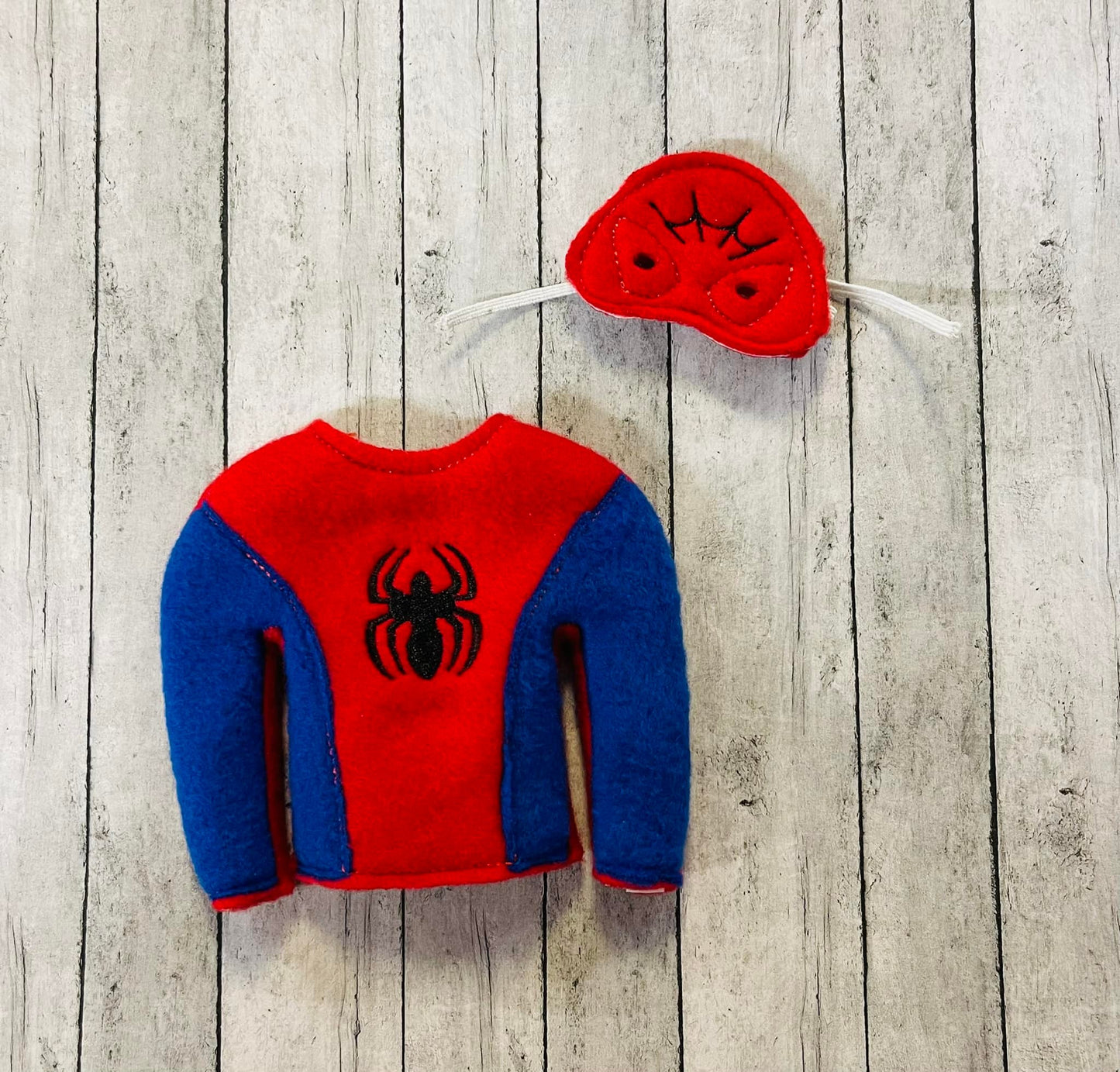 Spiderman Elf Sweater Set