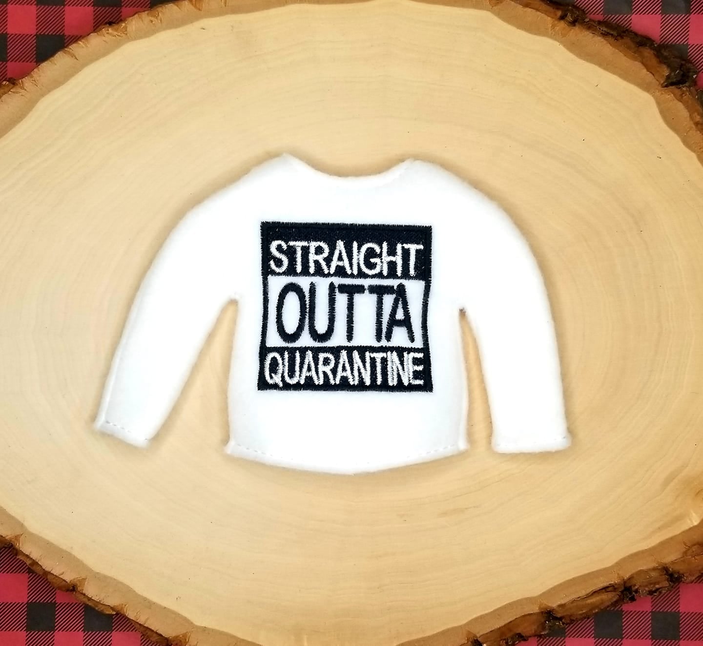 Straight Outta Quarantine Elf Sweater