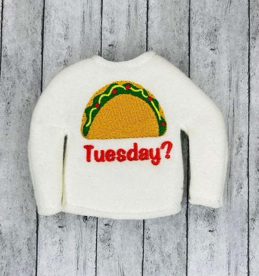 Taco Tuesday Elf Sweater