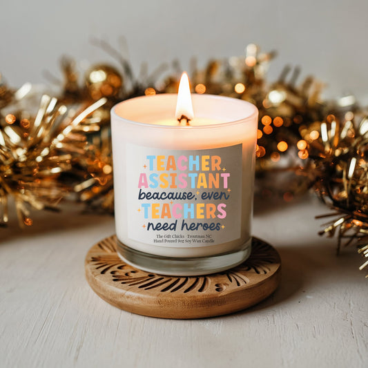 Teacher Assistant Candle