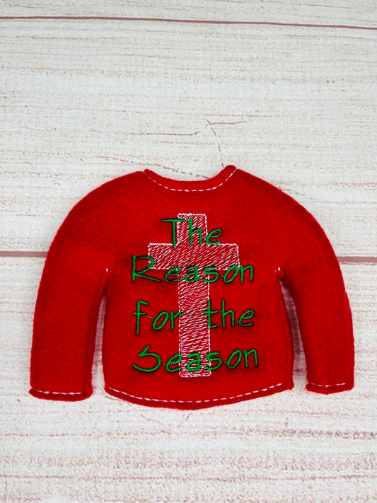 The Reason For the Season Elf Sweater