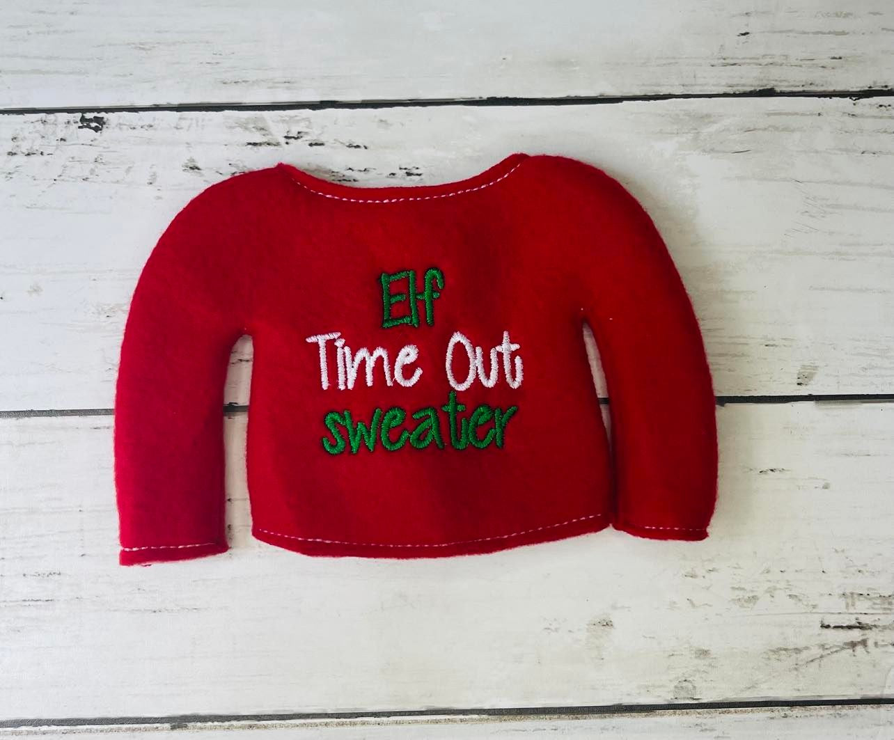 Time out Elf Sweater